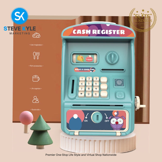 Children Simulation Imitation Pretend Game ATM Toys