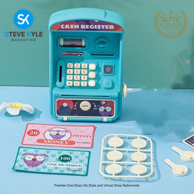Children Simulation Imitation Pretend Game ATM Toys