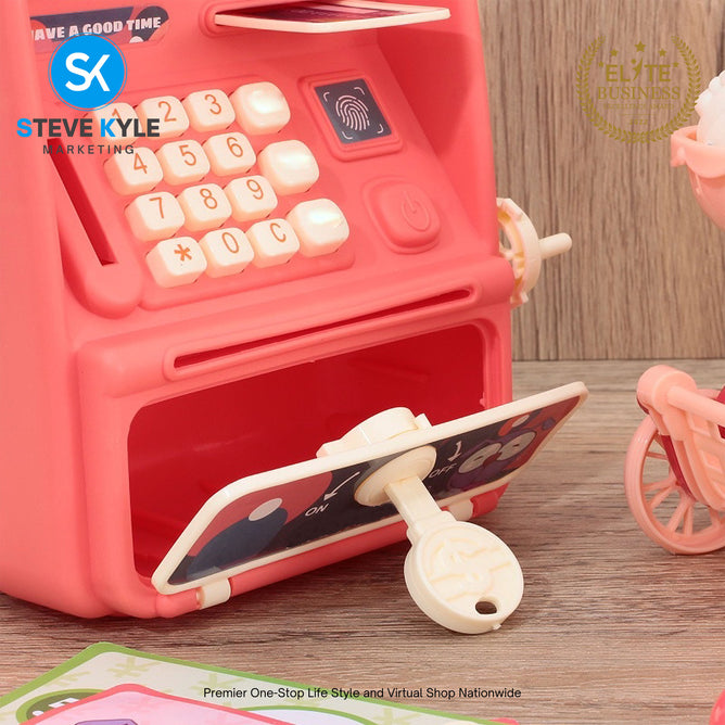 Children Simulation Imitation Pretend Game ATM Toys