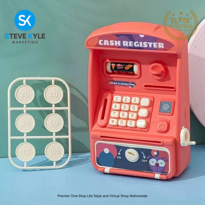 Children Simulation Imitation Pretend Game ATM Toys