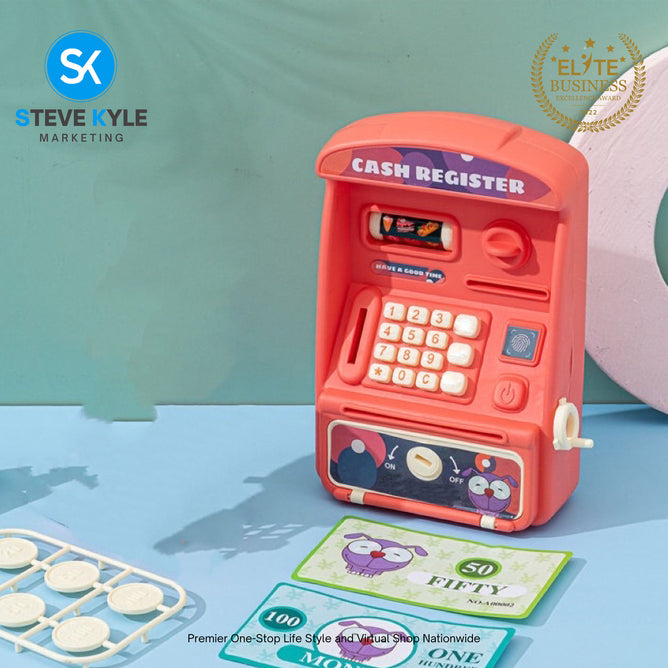 Children Simulation Imitation Pretend Game ATM Toys