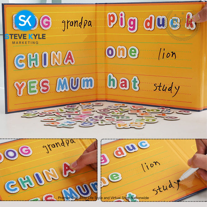 Early Learning Magnetic Alphanumeric Puzzle Educational Toy
