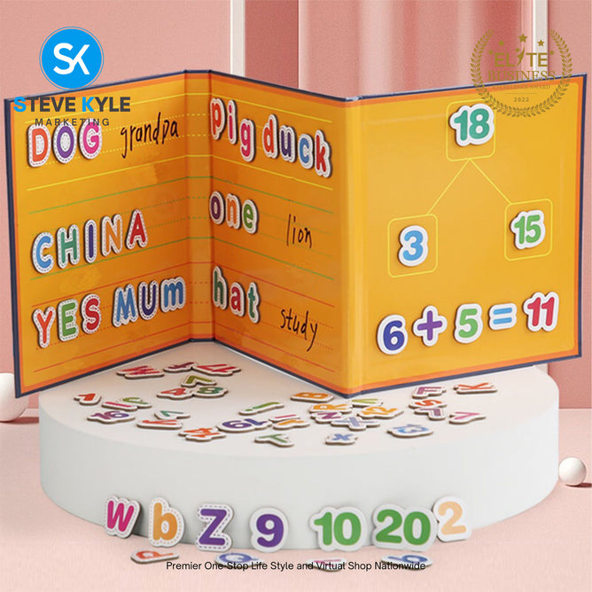 Early Learning Magnetic Alphanumeric Puzzle Educational Toy