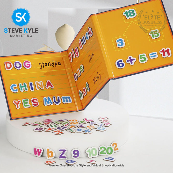 Early Learning Magnetic Alphanumeric Puzzle Educational Toy