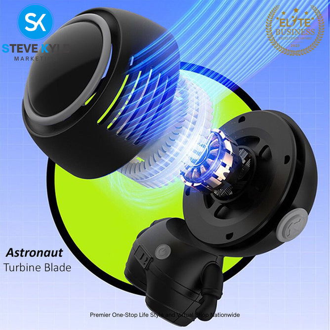 Portable Mini USB Rechargeable Astronaut Han Fan
