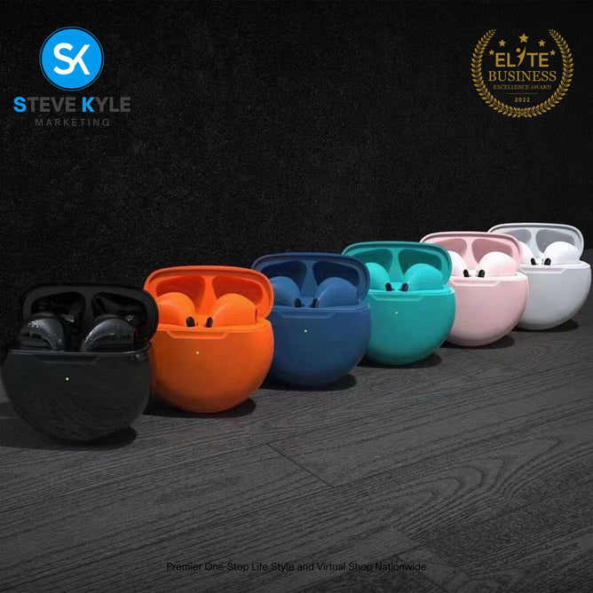 Pro 6 Earphone Headphones Wireless