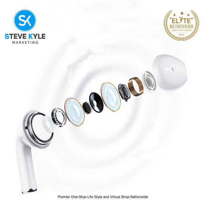 Pro 6 Earphone Headphones Wireless