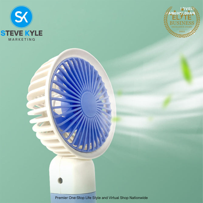 Portable Mini Handeld 1Gear Rechargeable Fan
