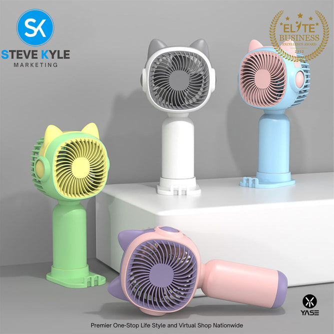 Portable USB Rechargeable Mini Handy Fan Pocket Desktop Air Cooler Electric Fans