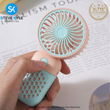 Handheld Mini Fan Outdoor Travel Portable Fan USB Rechargeable Fan Student Pocket Fan