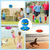 Magic UFO Flying Ball Throw Disc Ball with LED Light For Outdoor Kid's Sports Ball