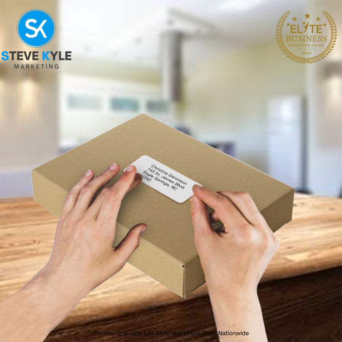 70X30 1A Sticky Labels, Self Adhesive Pricing Labels for Printer, Blank Label Stickers Kitchen Label