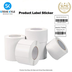 70X30 1A Sticky Labels, Self Adhesive Pricing Labels for Printer, Blank Label Stickers Kitchen Label