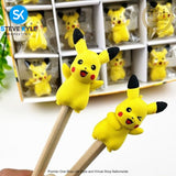 Eraser Childrens Gift Learning Toys Pencil Eraser Toppers Anime Figure