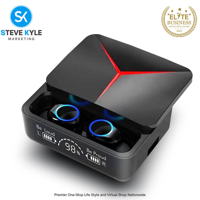 Wireless Earbuds Game Earphone LED Digital Display Earphones