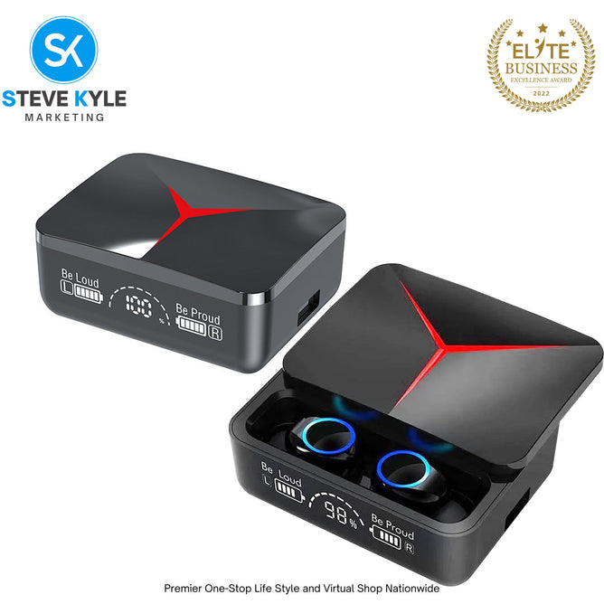 Wireless Earbuds Game Earphone LED Digital Display Earphones