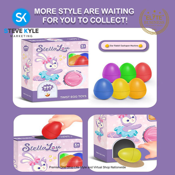 Egg Twisting Box Machine New Children Gashapon Machine Toy Blind Box Best Gift