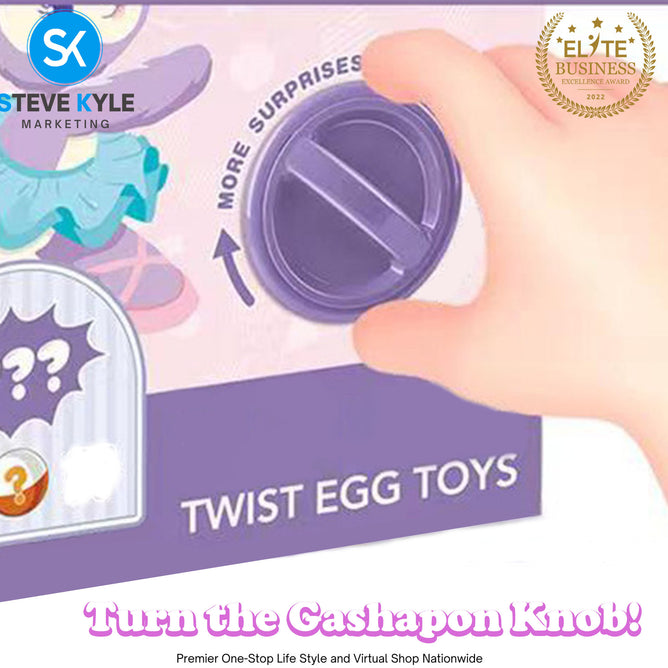 Egg Twisting Box Machine New Children Gashapon Machine Toy Blind Box Best Gift