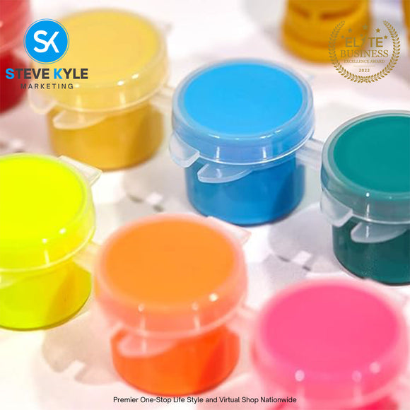 Washable Paint Kit Set Non-Toxic Best Gift School Supplies