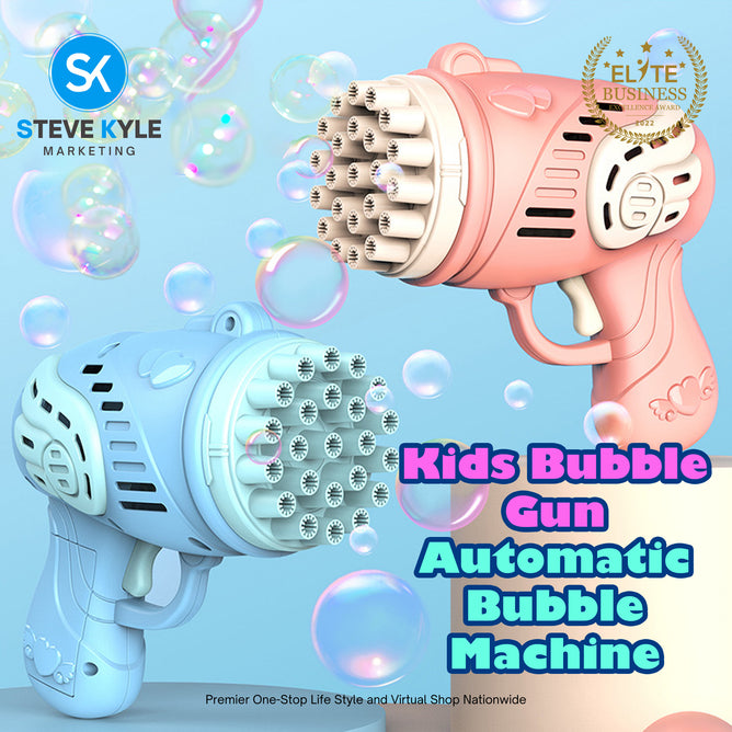 Fully Automatic Dolphin Bubble Gun For Children