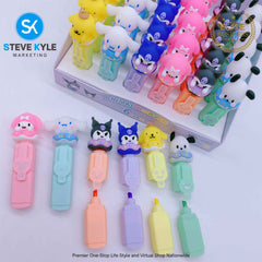 Mini Cute Highlighter Kawaii Drawing Art Marker Pen School Supplies